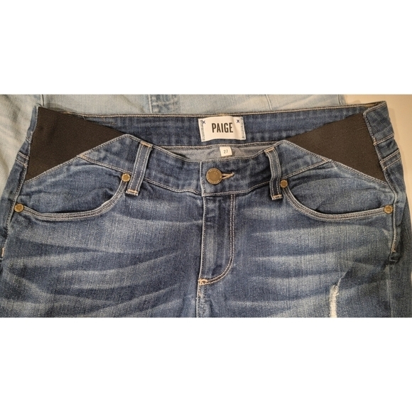 PAIGE Jimmy Jimmy Skinny Maternity Jeans size 27 - Picture 9 of 9